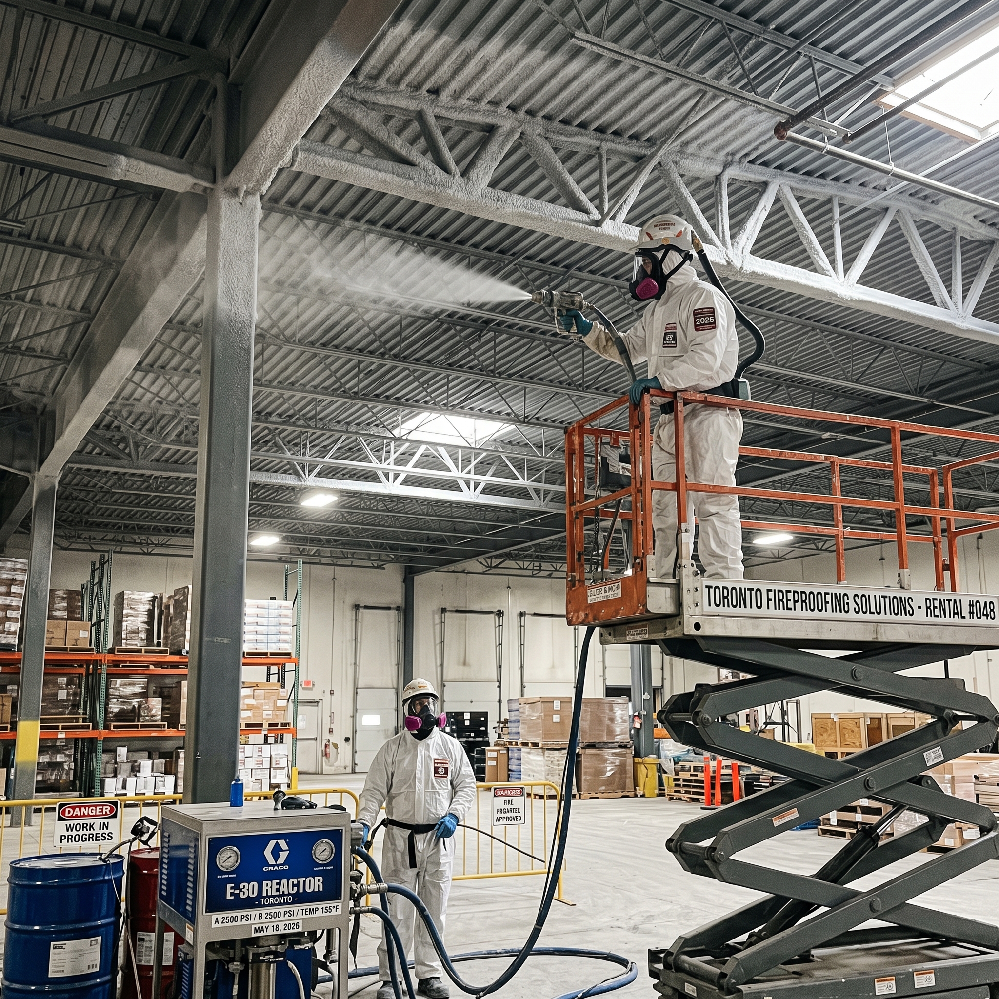 Commercial Spray Foam Fireproofing Services — Toronto &#038; GTA 2026