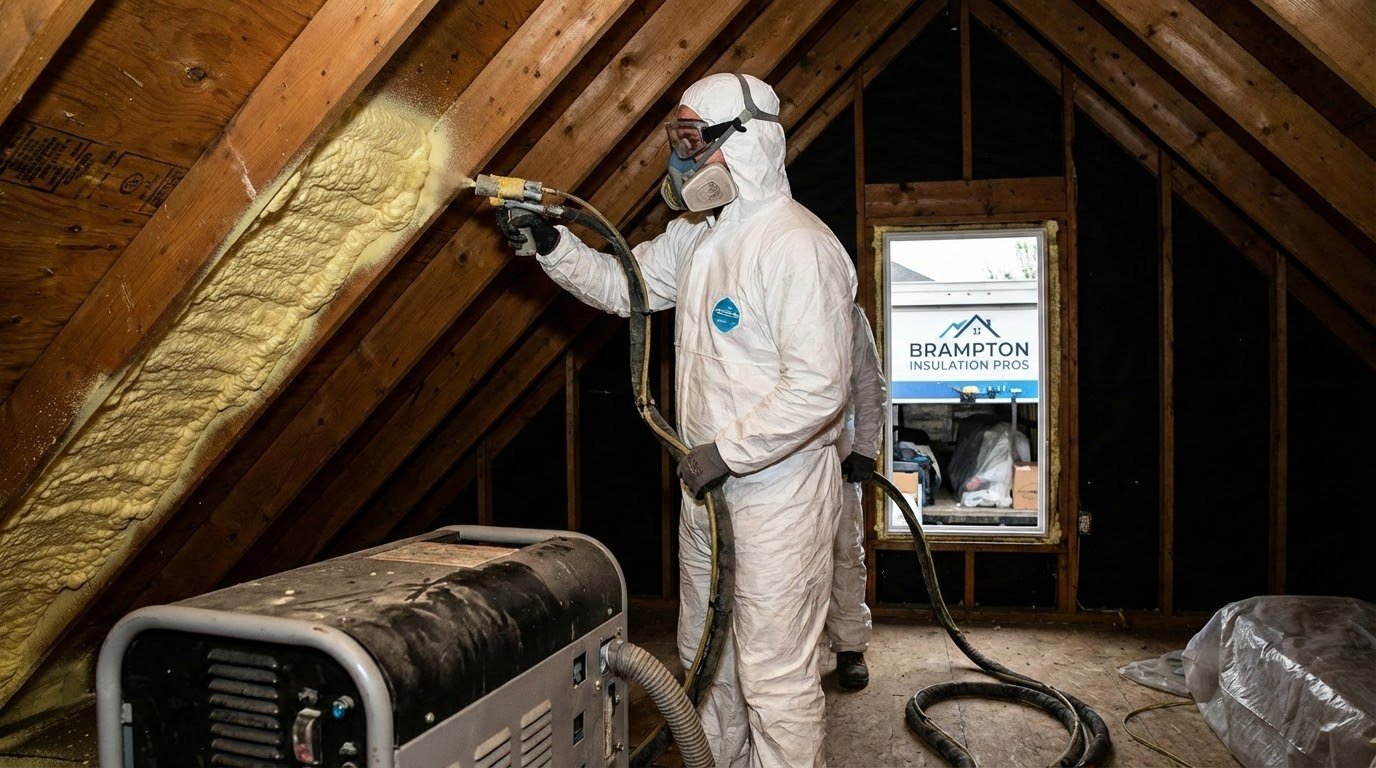 Does Spray Foam Insulation Increase Home Value in Brampton Ontario
