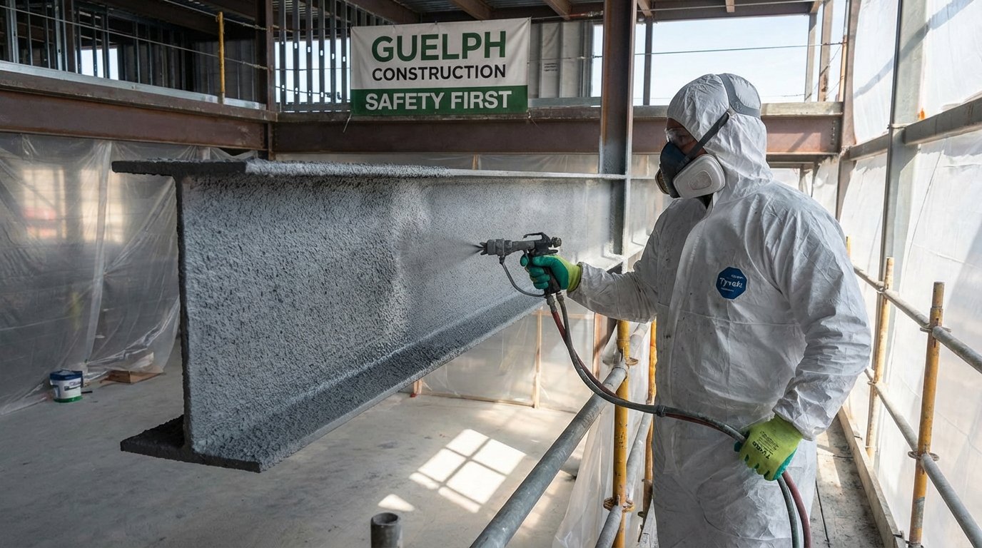 Fireproofing Steel Structures with Spray Applied Coatings in Guelph Ontario