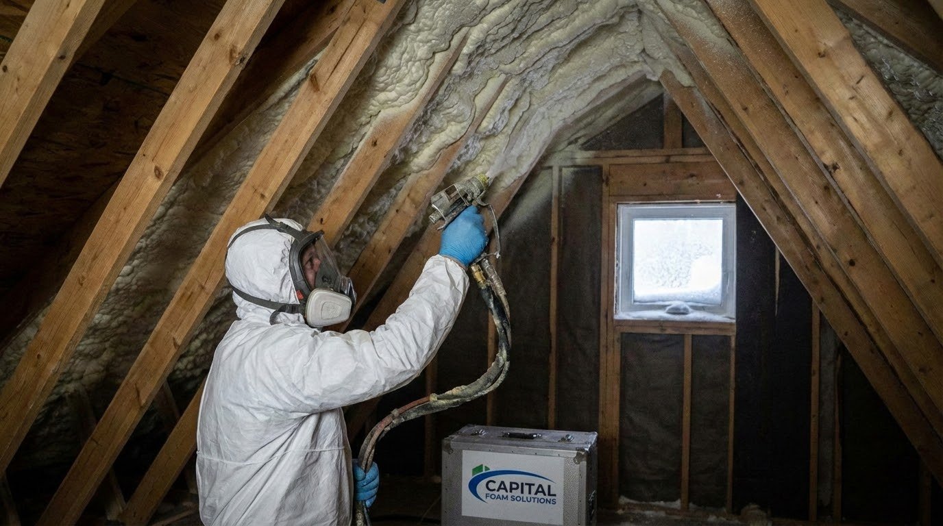 Open Cell vs Closed Cell Spray Foam Insulation: Which Is Better for Ottawa Homes