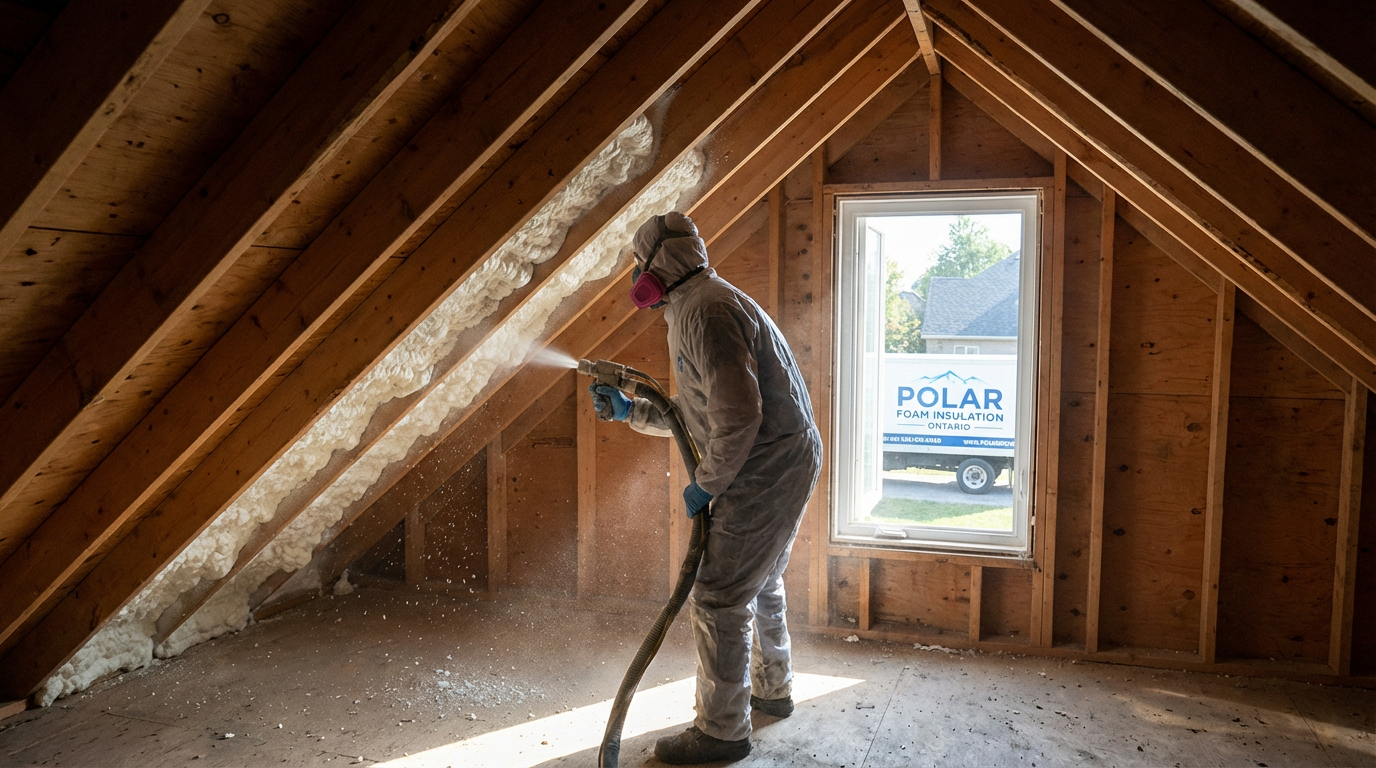 Attic insulation R-value requirements Ontario Building Code explained?