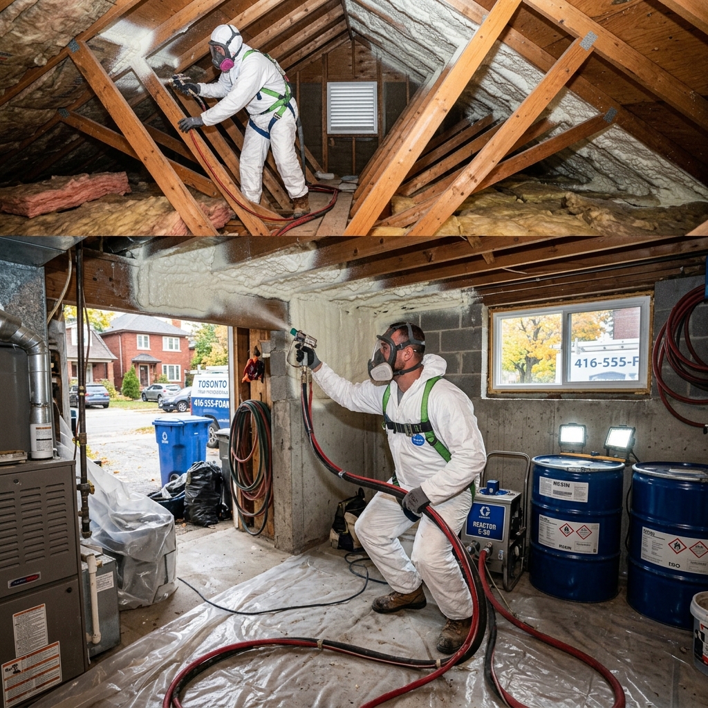 Spray Foam Insulation Cost Canada 2026 Statistics: GTA Pricing Breakdown &#038; What Homeowners Should Budget