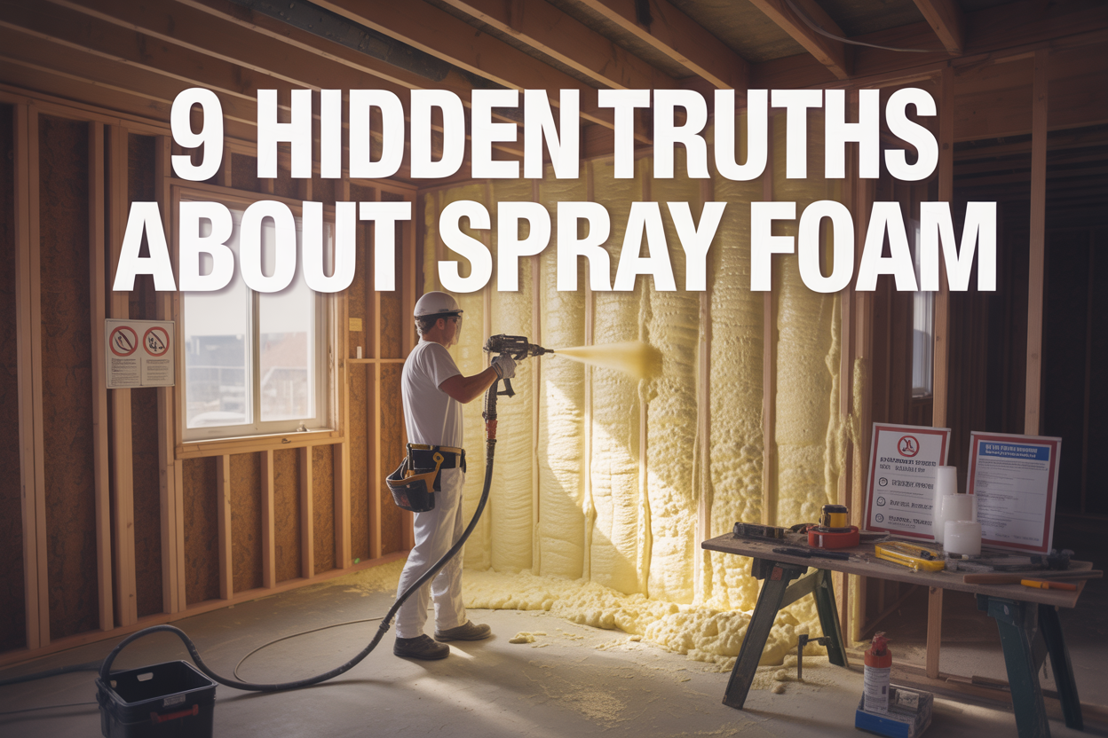 9 Things Toronto Contractors Won&#8217;t Tell You About Spray Foam
