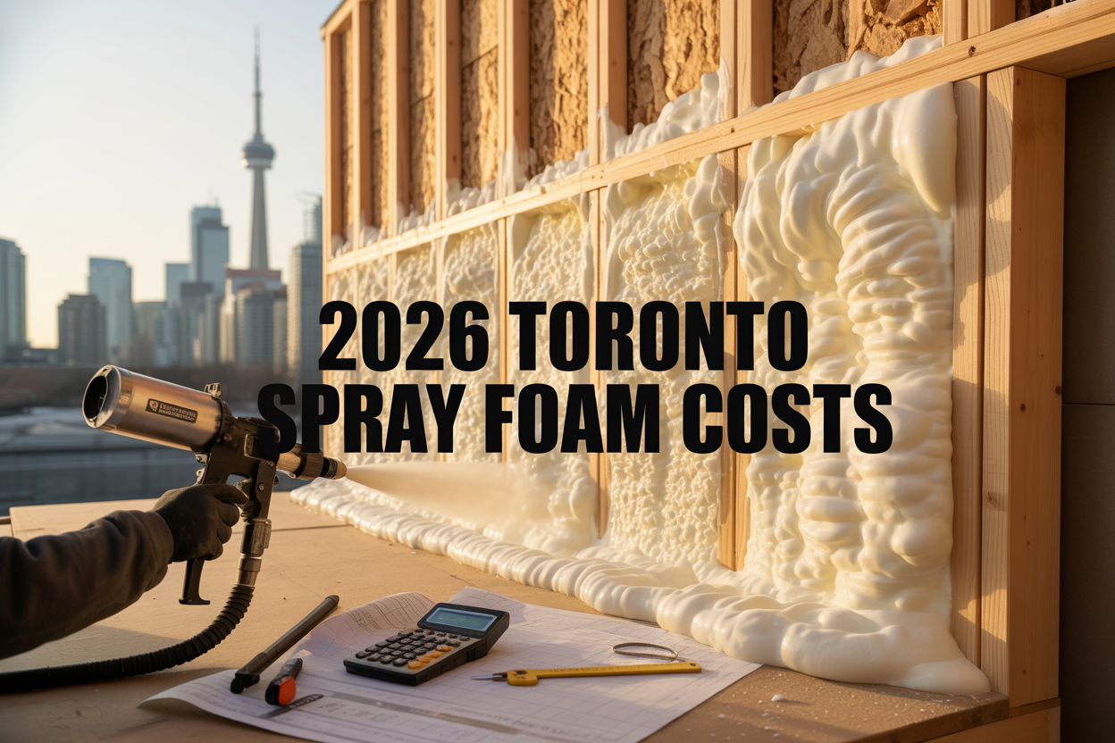 2026 Toronto Spray Foam Costs: What 2 Inches Really Costs